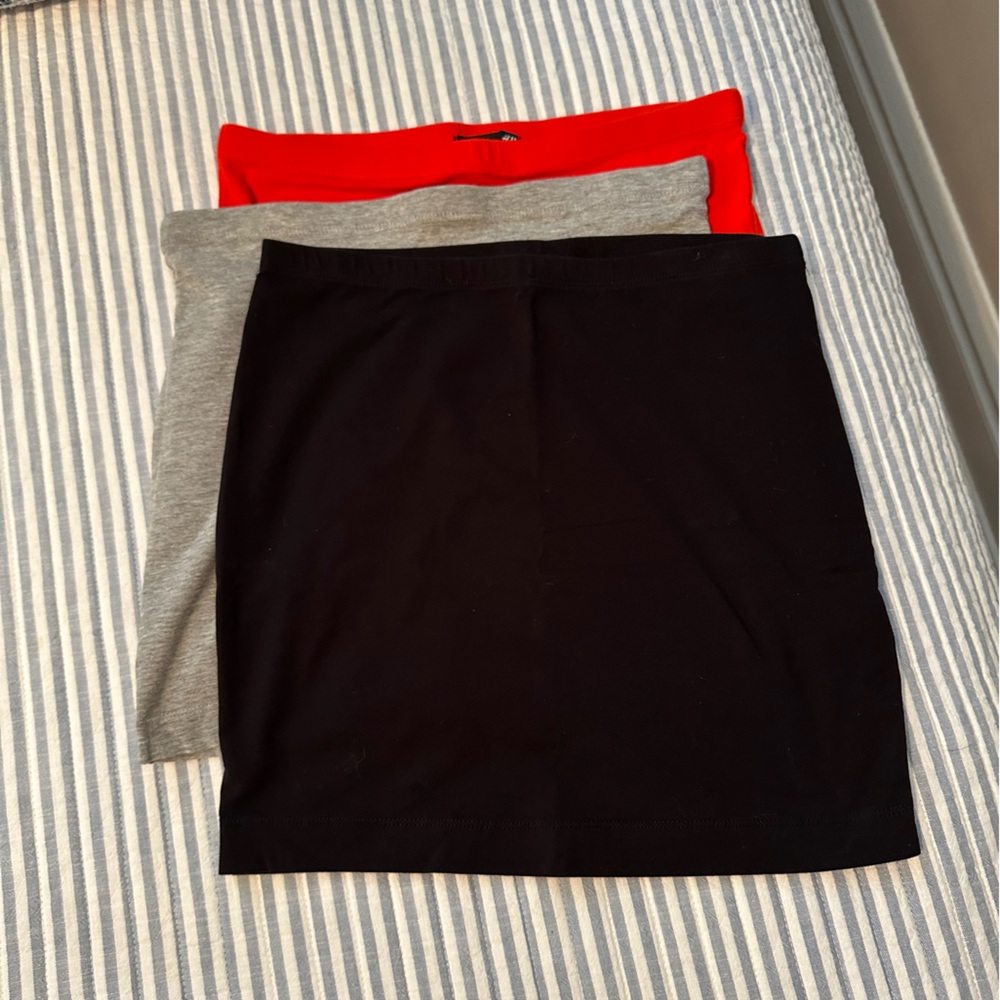 H&M Knit Mini Skirts (Set of 3) - Size S
